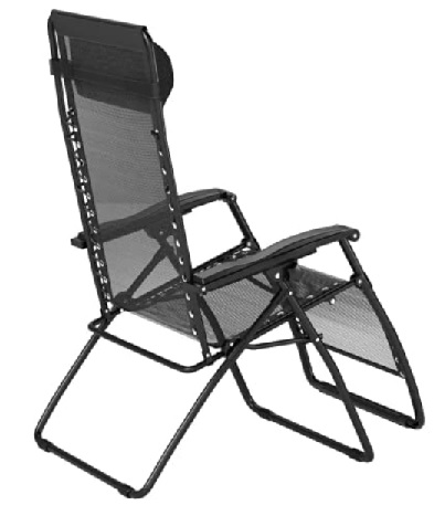 AmazonBasics Zero Gravity Reclining Lounge Portable Chair