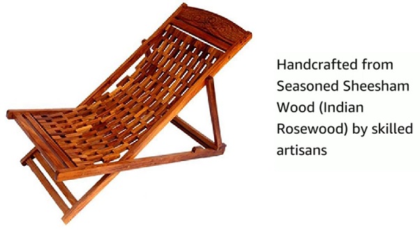 Craftatoz Folding Garden Easy Chair