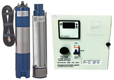 Best 1.0 HP submersible water pump by Kirloskar
