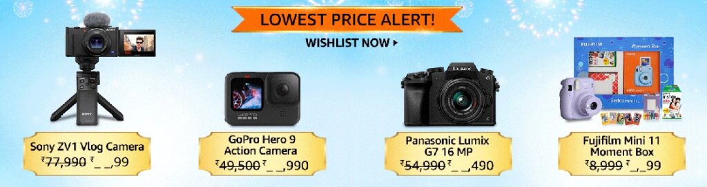 best camera deals during great Indian festival